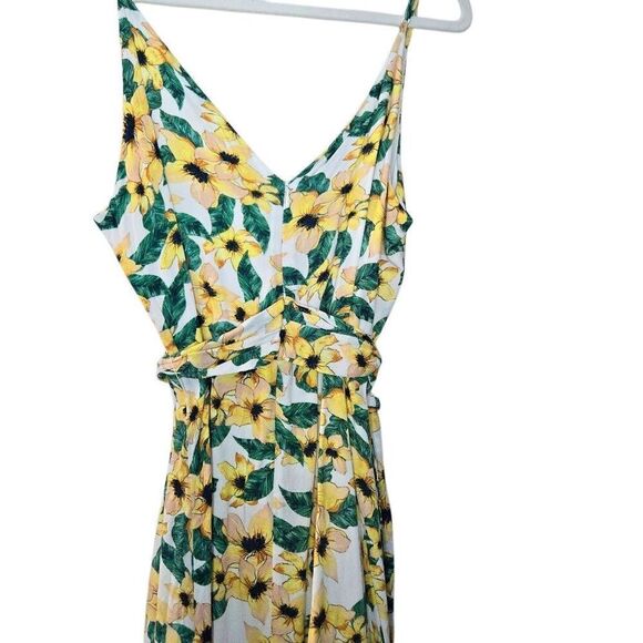 Cupcakes and Cashmere Dress Floral Tie Waist Mini Size Medium Summer Sundress - Picture 6 of 8